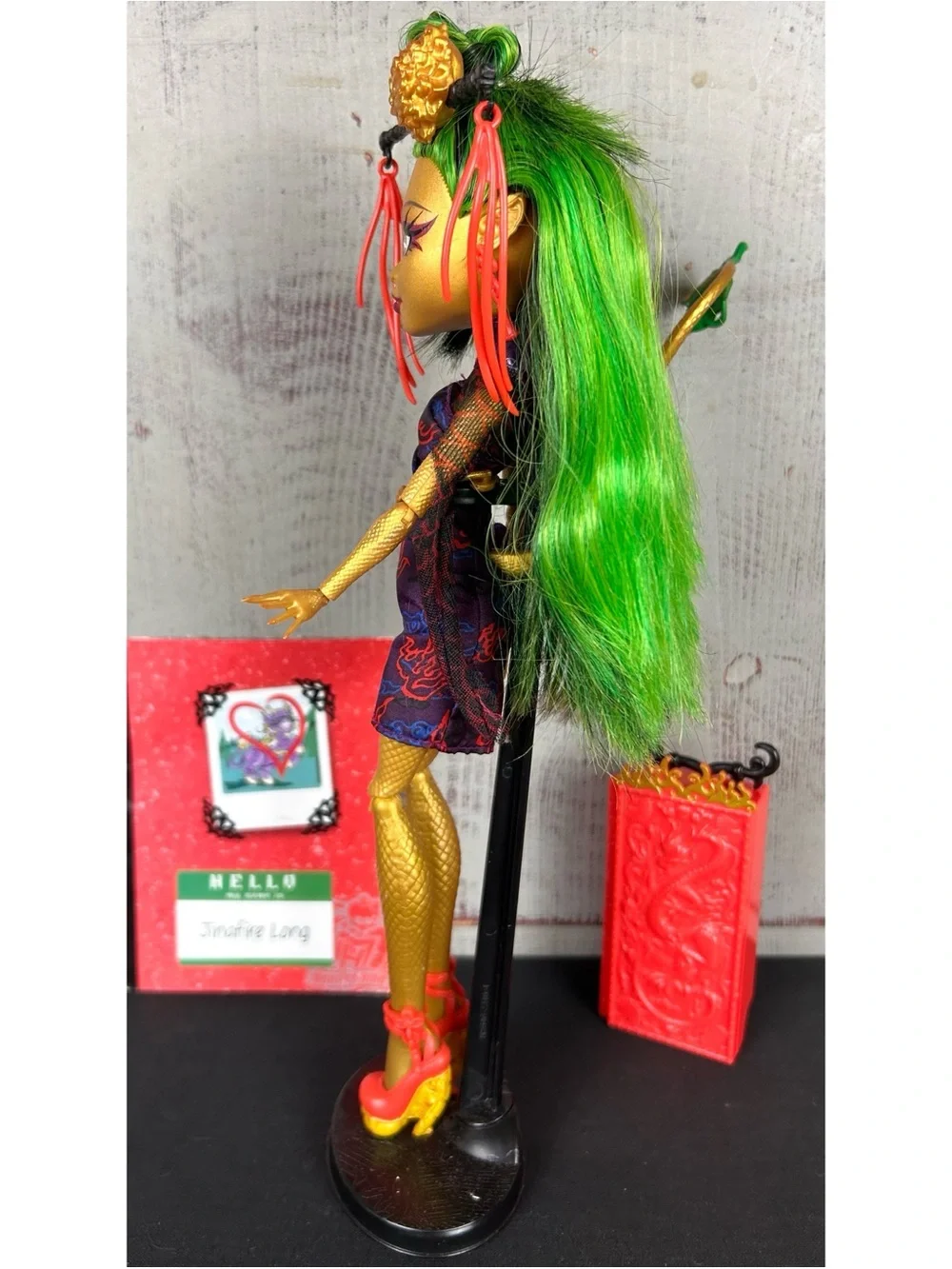ON HOLD DNB Monster High Jinafire Long Scaris Doll